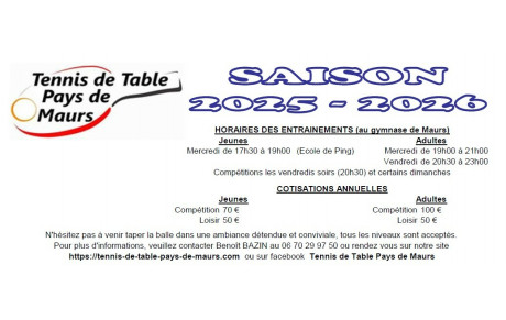 Saison 2025-2026